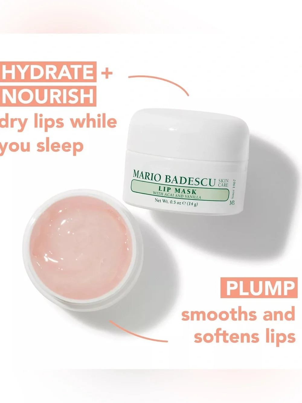 NEW Mario Badescu Lip Mask Hydrating Treatment
